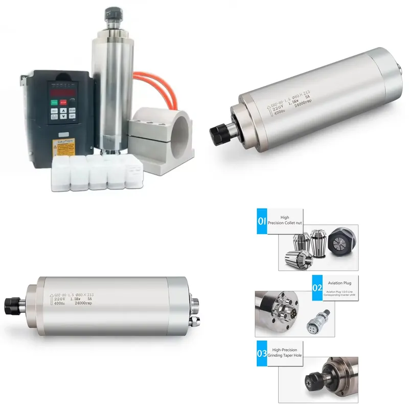 Cnc Spindle Motor - 2026 HOT 라운드 타입 65mm 80mm