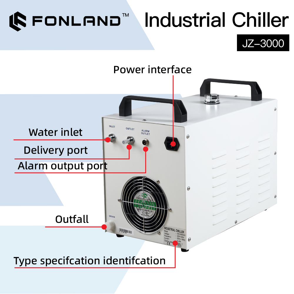 FONLAND JZ-3000 DG110V AG220V  - Laser Industrial Chiller 리뷰 및 가격